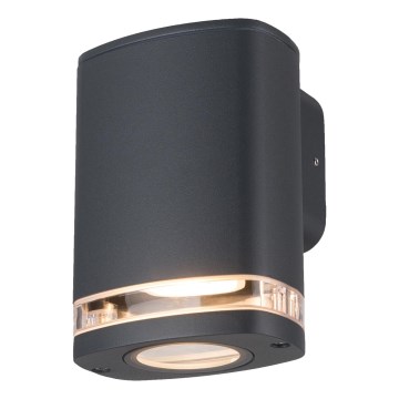 Kinkiet zewnętrzny ZEVI 1xGU10/10W/230V IP54 antracyt