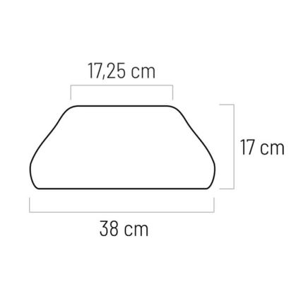 LED Lampa sufitowa PADDY LED/24W/230V biała