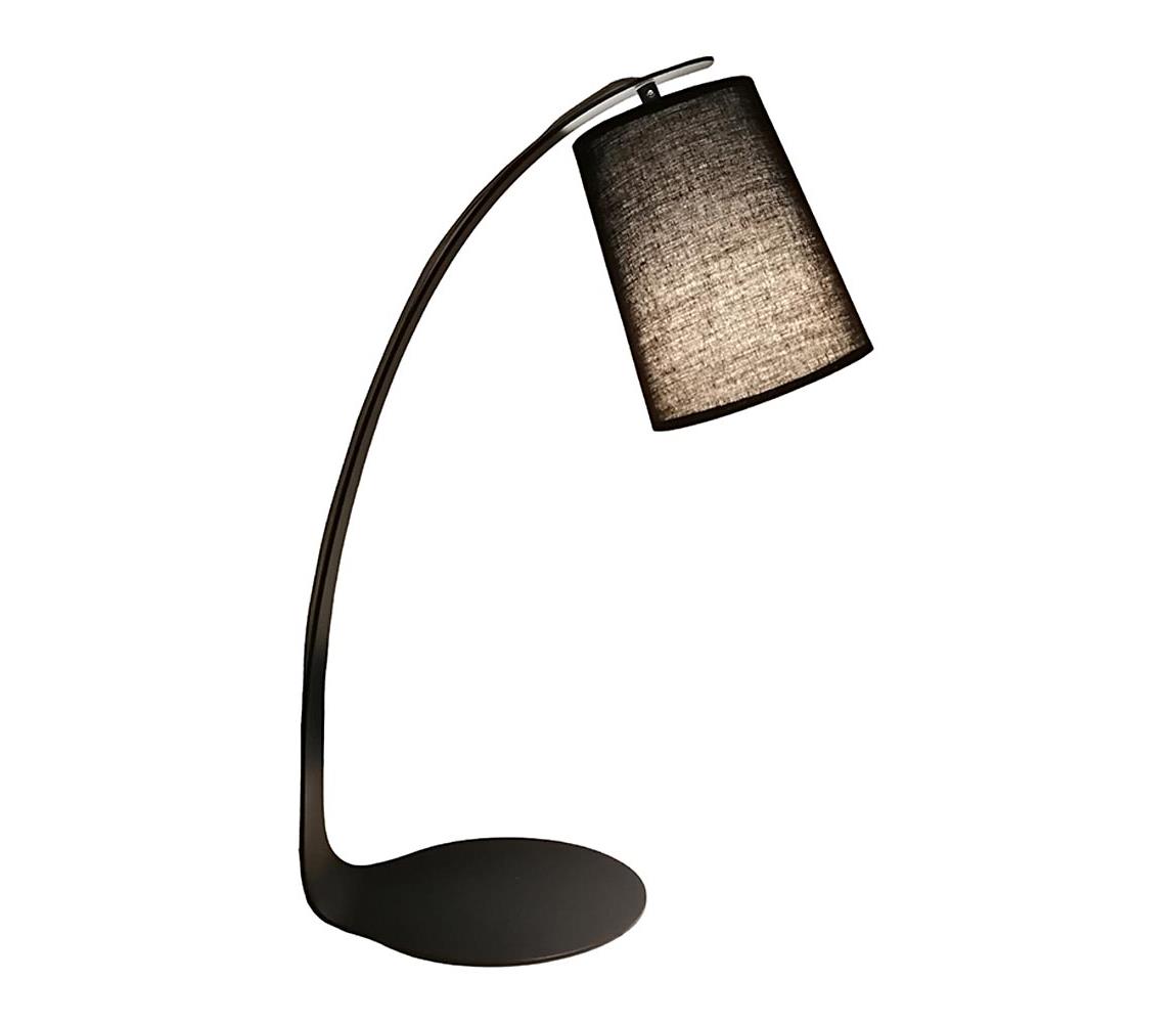 108008 - Lampka stołowa GALLANT 1xE27/11W/230V czarny/brązowy