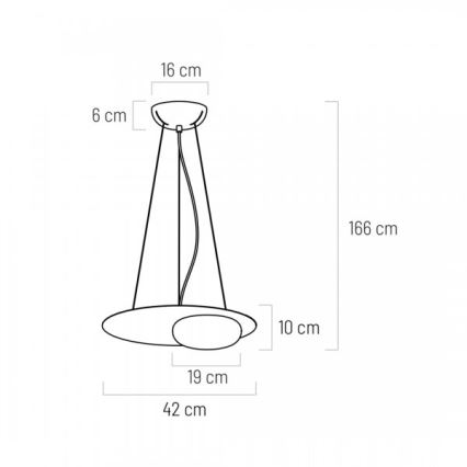 LED na lince PETIT LED/12W/230V czarny