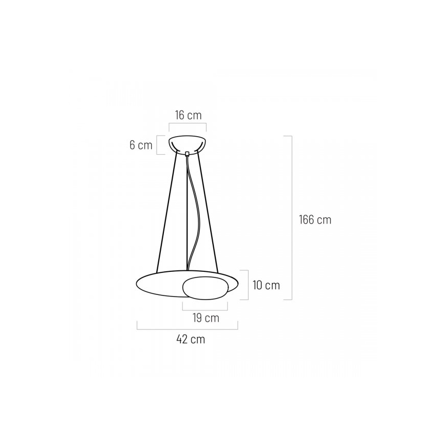 LED na lince PETIT LED/12W/230V czarny