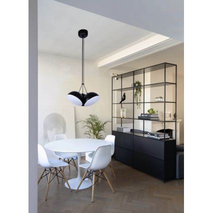 LED na lince CROWD 3xLED/20W/230V czarny
