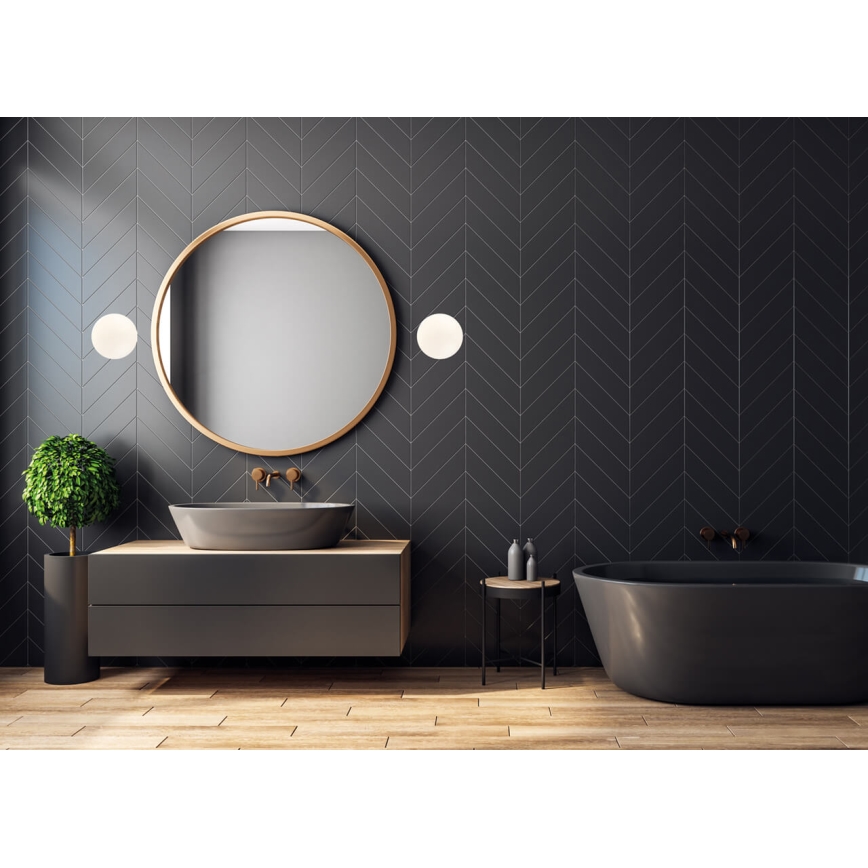 LED Kinkiet łazienkowy HERA 1xG9/5W/230V IP44 złoty