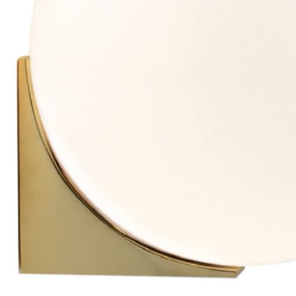 LED Kinkiet łazienkowy HERA 1xG9/5W/230V IP44 złoty