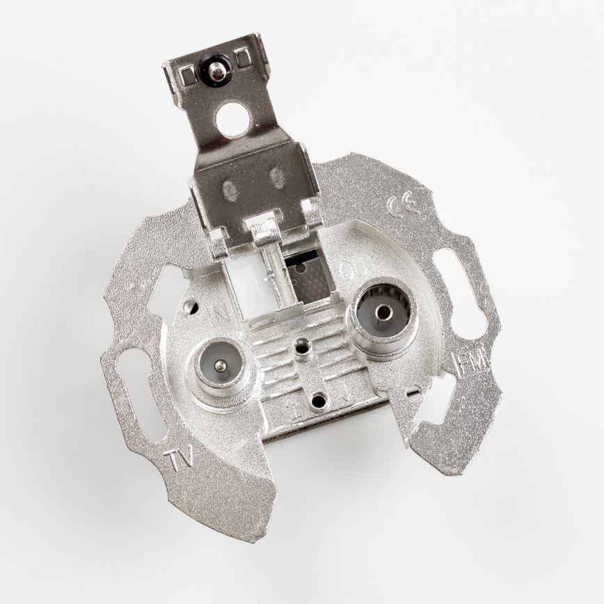 Kliklap - Retro gniazdo abonenckie TV+R (końcowe) bez ramki beżowe