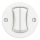 Kliklap - Retro włącznik bez ramki nr 5, śnieżnobiały