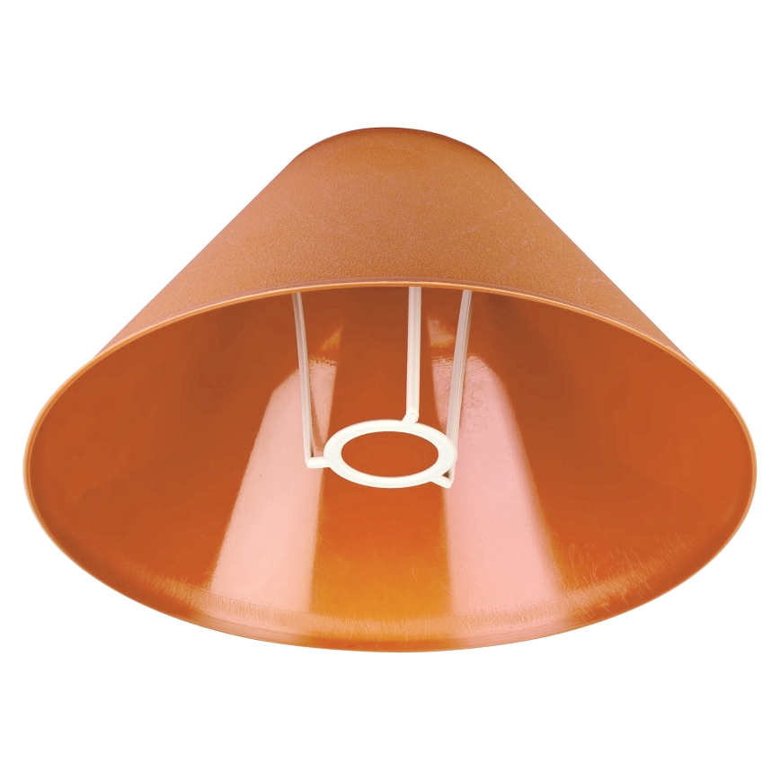 Klosz wymienny do lamp stołowych E14 21x11 cm pomarańczowy