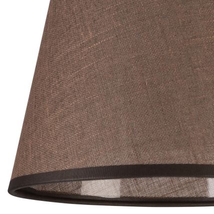 Klosz zamienny do kinkietów LORENZO E27 śr. 16 cm brązowy