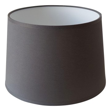 Klosz zamienny do lamp stołowych E27 16x16 cm antracyt