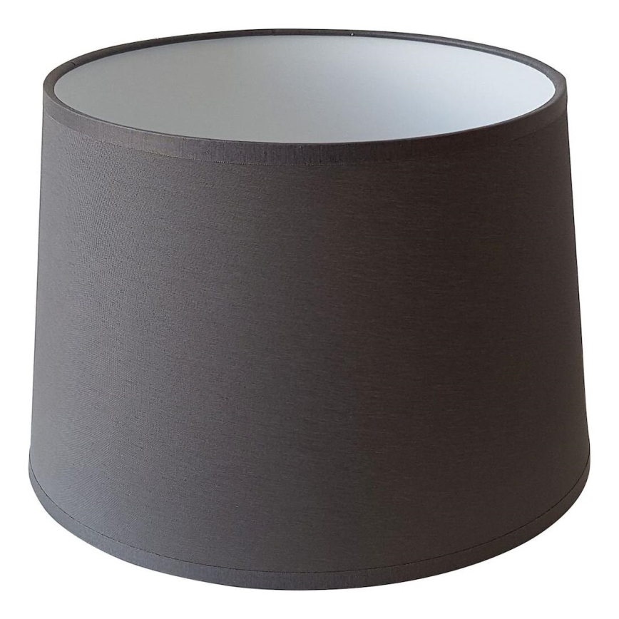 Klosz zamienny do lamp stołowych E27 16x16 cm antracyt