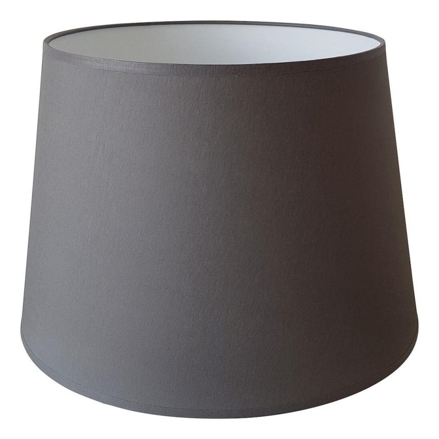 Klosz zamienny do lamp stołowych E27 20x25 cm antracyt