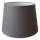 Klosz zamienny do lamp stołowych E27 20x25 cm antracyt