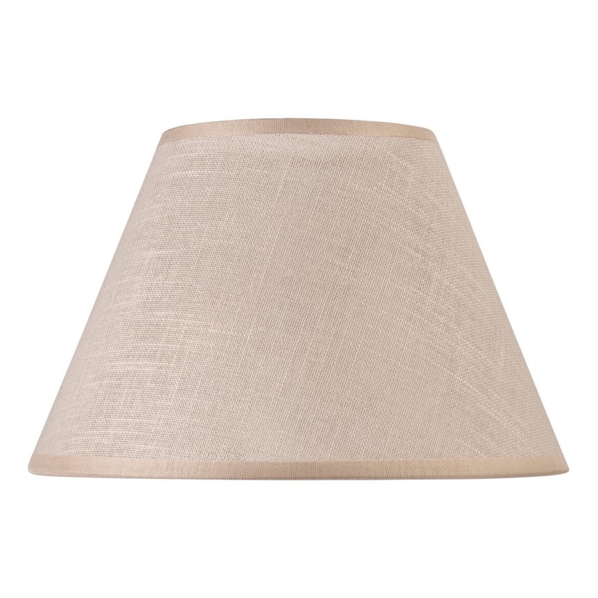 Klosz zamienny do lamp stołowych JUTA E27 śr. 19 cm beżowy