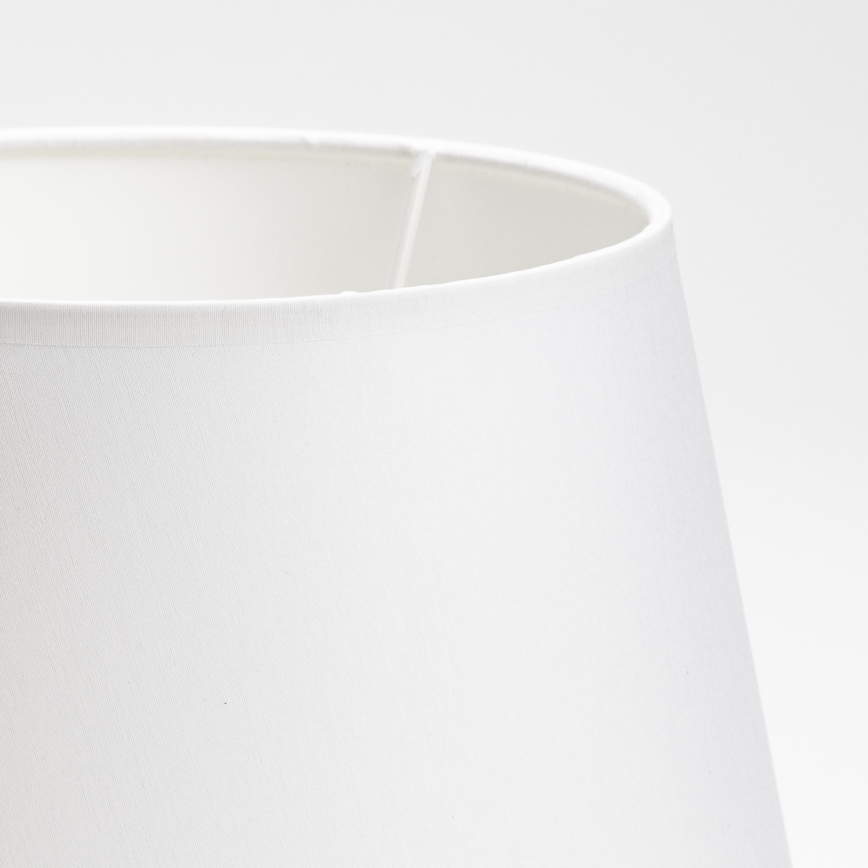Klosz zamienny do lamp stołowych LORENZO E27 20x26 cm biały