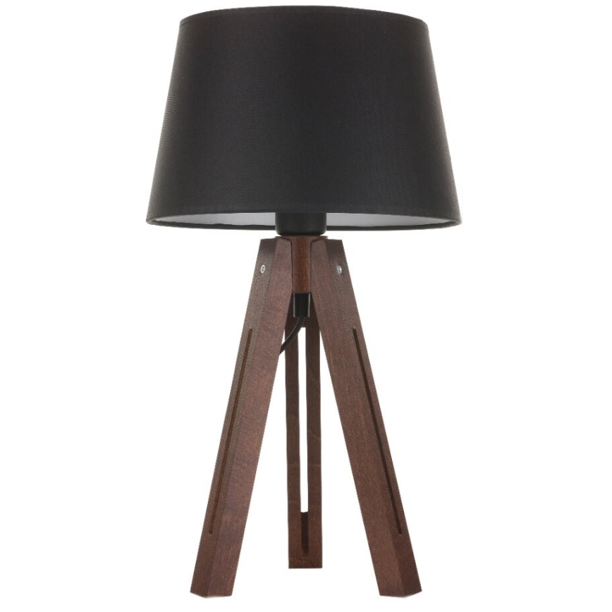 Klosz zamienny do lamp stołowych LORENZO E27 czarny