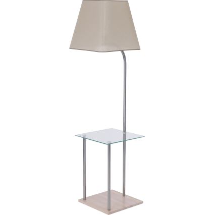 Klosz zamienny do lampy podłogowej EMMA E27 34,5x39,5 cm brązowy