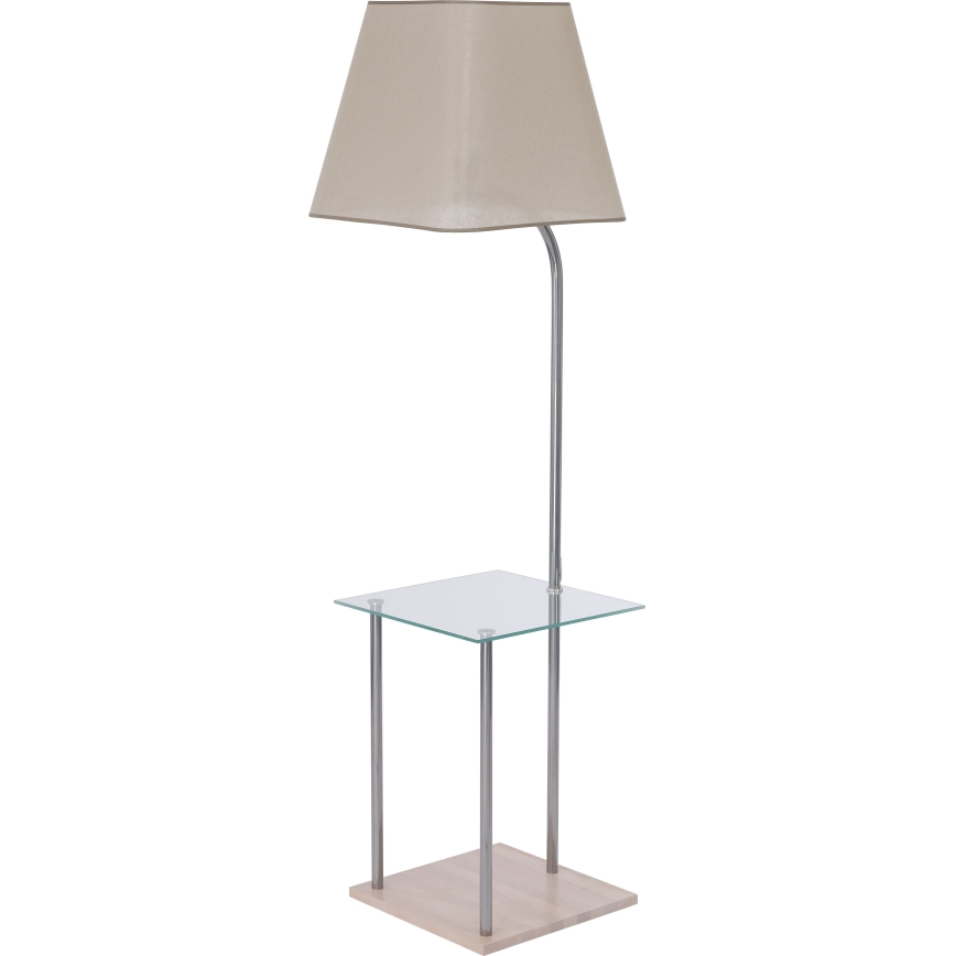 Klosz zamienny do lampy podłogowej EMMA E27 34,5x39,5 cm brązowy