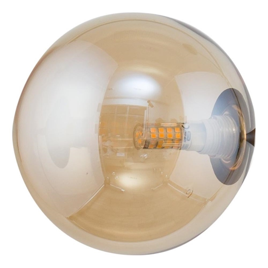 Klosz zamienny do żyrandola, lampy stołowej i kinkietu ORO G9 śr. 14 cm beżowy