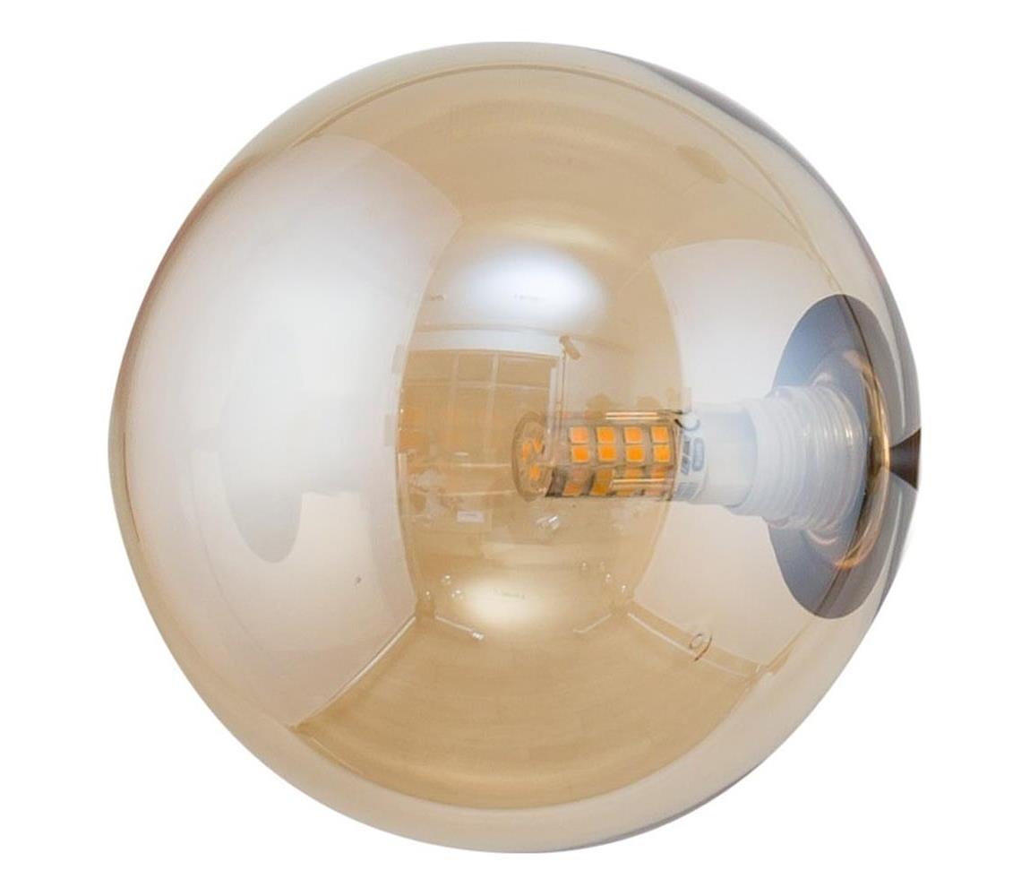 Klosz zamienny do żyrandola, lampy stołowej i kinkietu ORO G9 śr. 14 cm beżowy