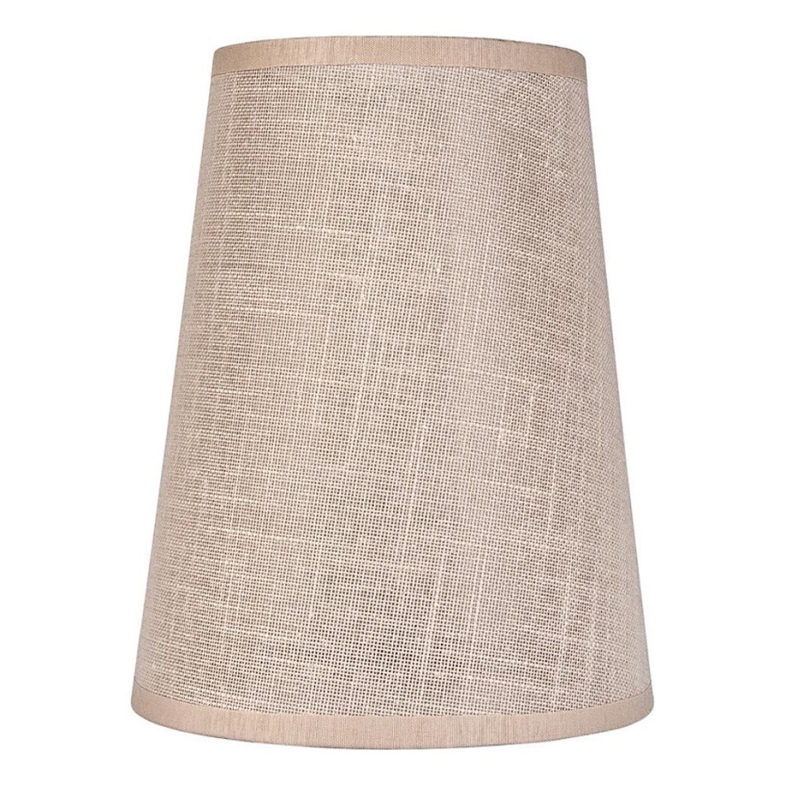 Klosz zamienny do żyrandoli i kinkietów ANTONIO E14 150x120 mm beżowy