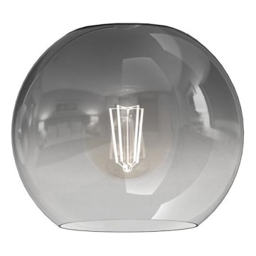 Klosz zamienny uniwersalny MONTE E27 śr. 15 cm dym