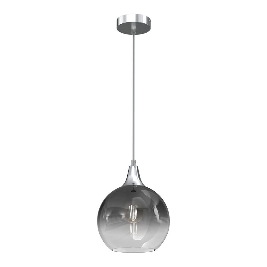 Klosz zamienny uniwersalny MONTE E27 śr. 20 cm dym