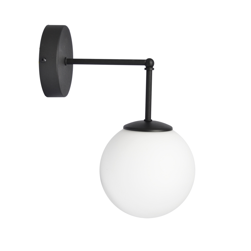 Klosz zamienny uniwersalny MOON E27 śr. 16 cm biały