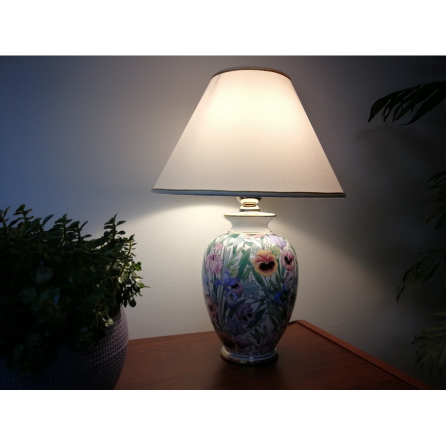 Kolarz 0014.74 - Lampa stołowa GIARDINO 1x E27/100W/230V