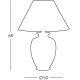 Kolarz 0014.75 - Lampa stołowa GIARDINO 1xE27/100W/230V