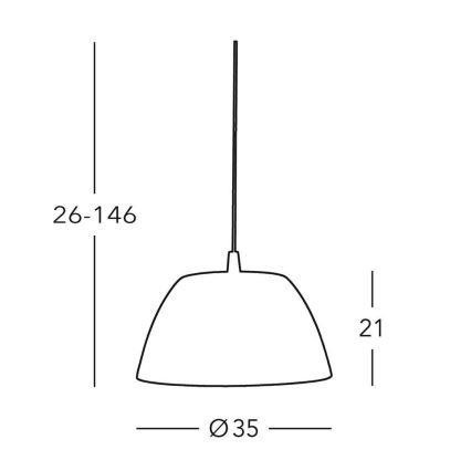 Kolarz 0051.31.6 - Żyrandol na lince MALMÖ 1x E27/60W/230V