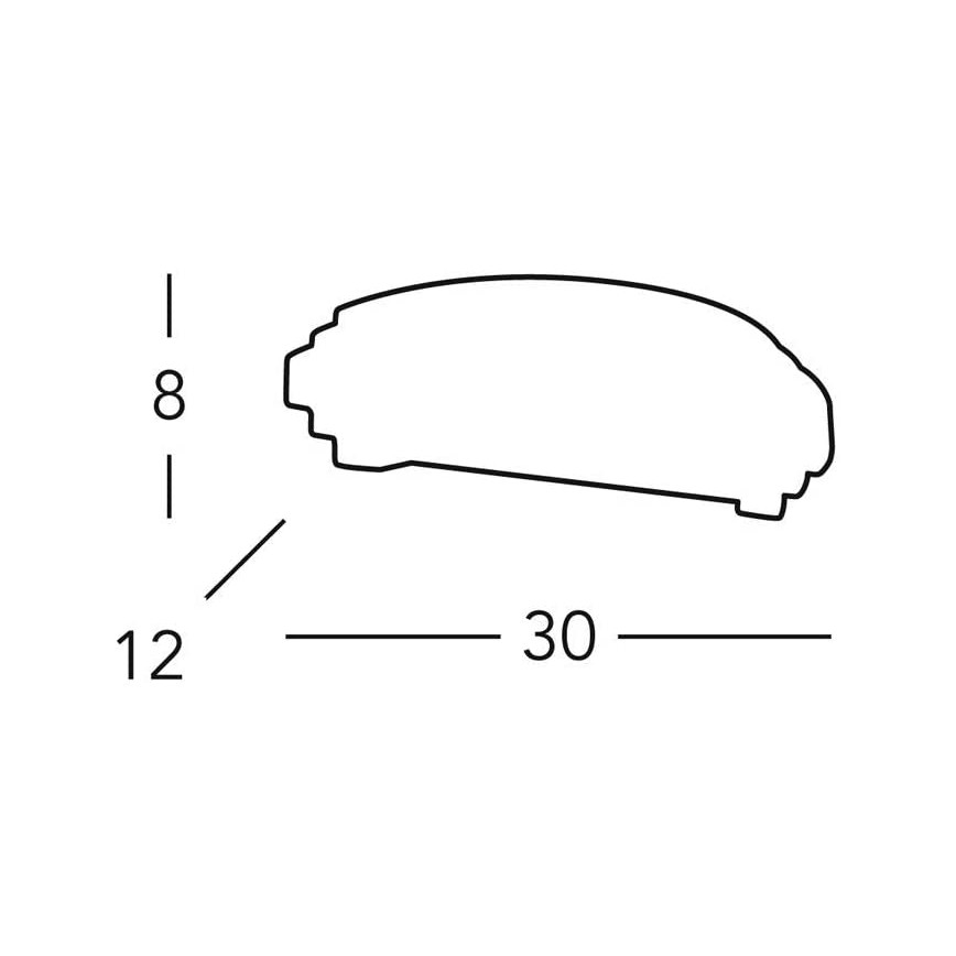 Kolarz 0290.61 - Kinkiet STIEGEL 1xE27/60W/230V