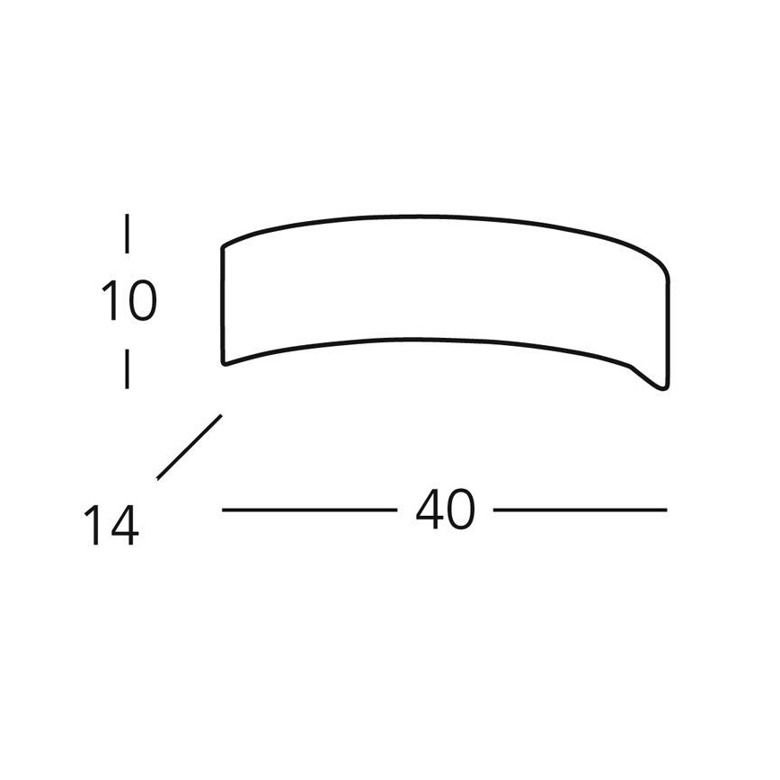 Kolarz 0291.61 - Kinkiet ARCO 1xG9/48W/230V