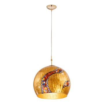 Kolarz 0392.31L.3.Ki.Au - Żyrandol na lince LUNA 1xE27/60W/230V 24K złoty