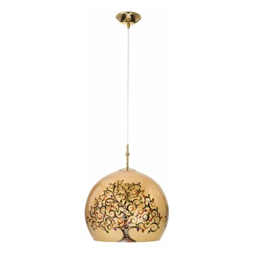 Kolarz 0392.31M.3.Al.Mu - Żyrandol na lince LUNA 1xE27/60W/230V 24K złoty