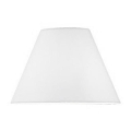 Kolarz 264.S03 - Abażur do lampy stołowej, lampy stojącej i kinkietu HILTON E27 o średnicy 45 cm, biały
