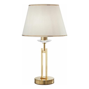 Kolarz 330.71.8C - Kryształowa lampa stołowa IMPERIAL 1xE27/60W/230V złota/beżowa