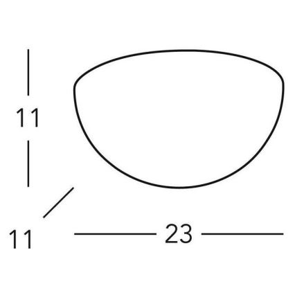 Kolarz 588.66 - Kinkiet BISQUITT 1xE27/75W/230V