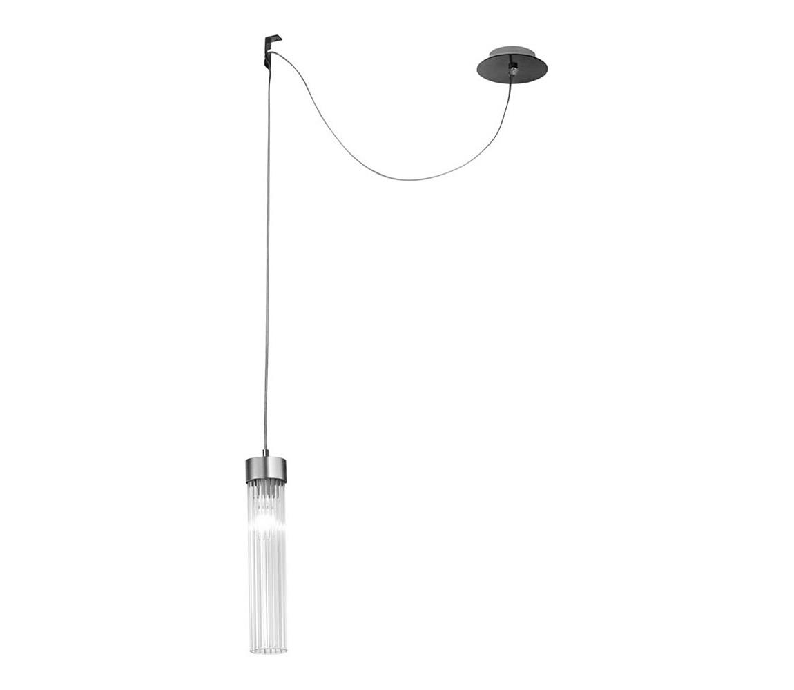 Kolarz 6009.30161 - Żyrandol na lince RAGGIO 1xE14/25W/230V matowy chrom