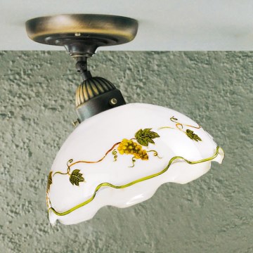 Kolarz 731.10.110 - Przysufitowy żyrandol NONNA 1xE27/75W/230V śr. 20 cm bordowy