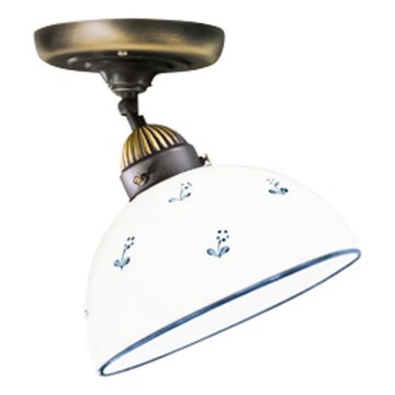 Kolarz 731.10.16 - Żyrandol natynkowy NONNA 1xE27/75W/230V śr. 20 cm niebieski
