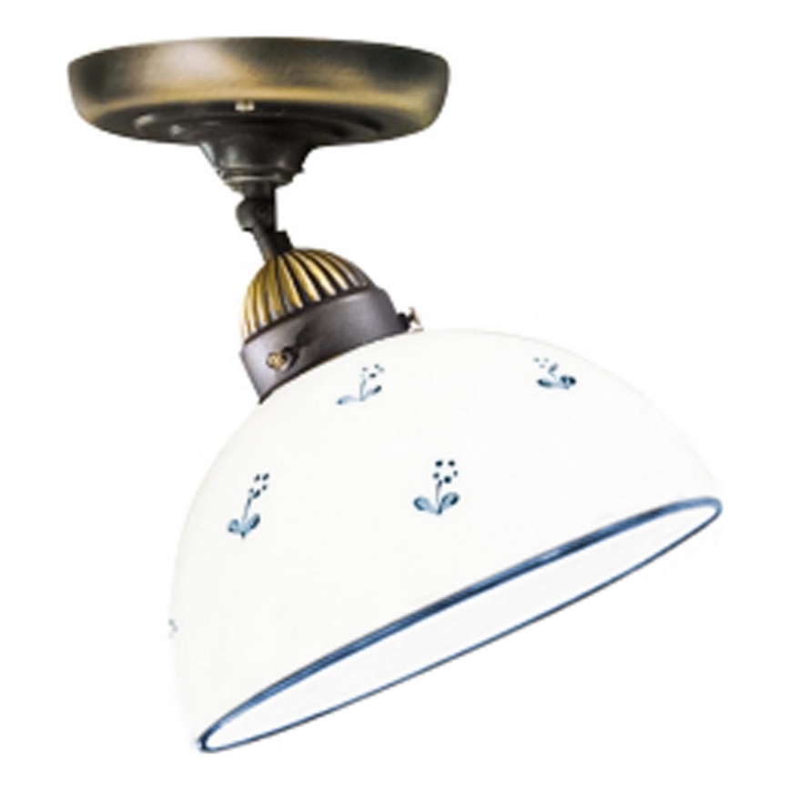 Kolarz 731.10.16 - Żyrandol natynkowy NONNA 1xE27/75W/230V śr. 20 cm niebieski