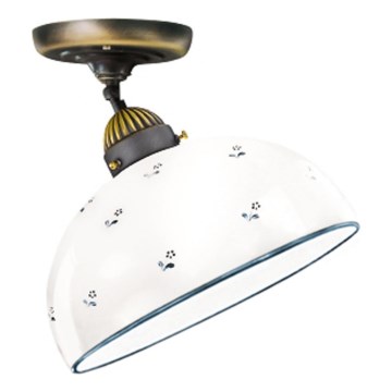 Kolarz 731.10.24 - Żyrandol natynkowy NONNA 1xE27/75W/230V śr. 30 cm niebieski