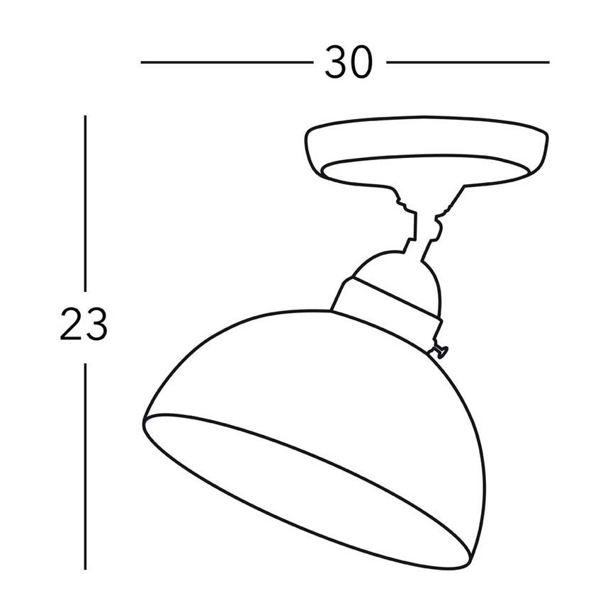 Kolarz 731.10.54 - Reflekor NONNA 1xE27/75W/230V