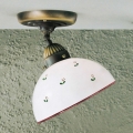 Kolarz 731.10.68 - Żyrandol natynkowy NONNA 1xE27/75W/230V śr. 30 cm czerwony