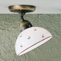 Kolarz 731.10.69 - Żyrandol natynkowy NONNA 1xE27/75W/230V śr. 20 cm czerwony