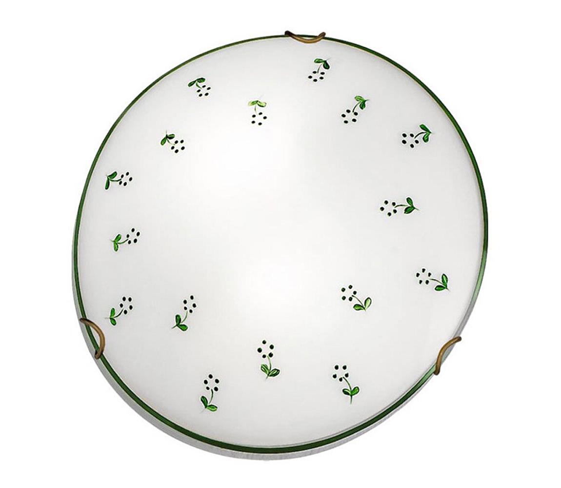 Kolarz 731.12.4.21 - Lampa sufitowa NONNA 2xE27/60W/230V śr. 40 cm zielona