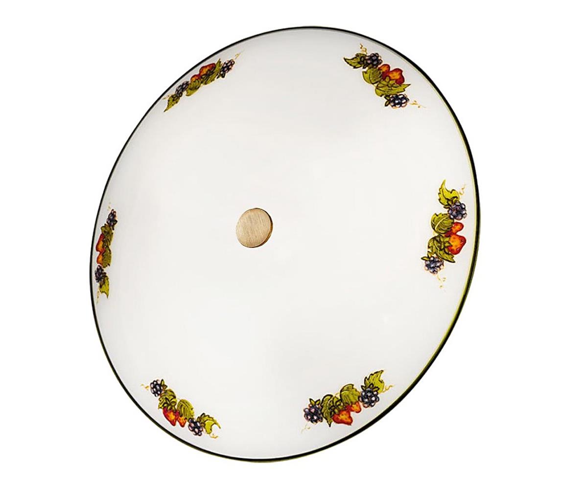 Kolarz 731.13.4.113- Lampa sufitowa NONNA 3xE27/60W/230V śr. 50 cm winogrona/truskawki