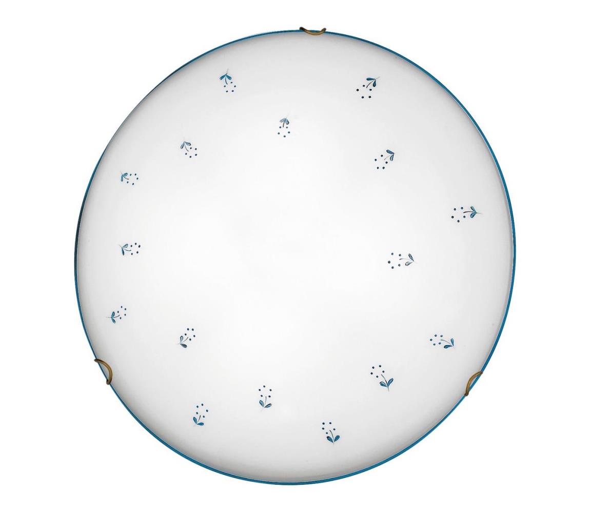 Kolarz 731.13.4.17 - Lampa sufitowa NONNA 3xE27/60W/230V śr. 50 cm niebieska