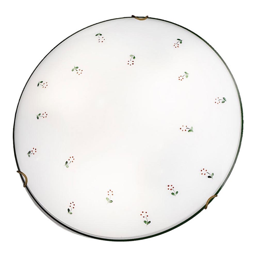 Kolarz 731.13.4.70 - Lampa sufitowa NONNA 3xE27/60W/230V śr. 50 cm zielony
