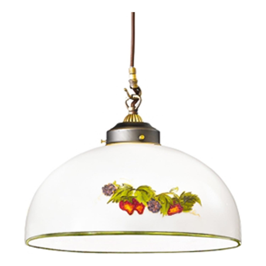 Kolarz 731.30.136 - Żyrandol na lince NONNA 1xE27/75W/230V śr. 30 cm winogrona/truskawki